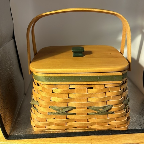 Longaberger Christmas collection 2000 edition deck the hall basket, - Picture 4 of 13